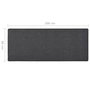 Voir la diapositive 6 : VIDAXL Tapis de couloir Anthracite 80x200 cm