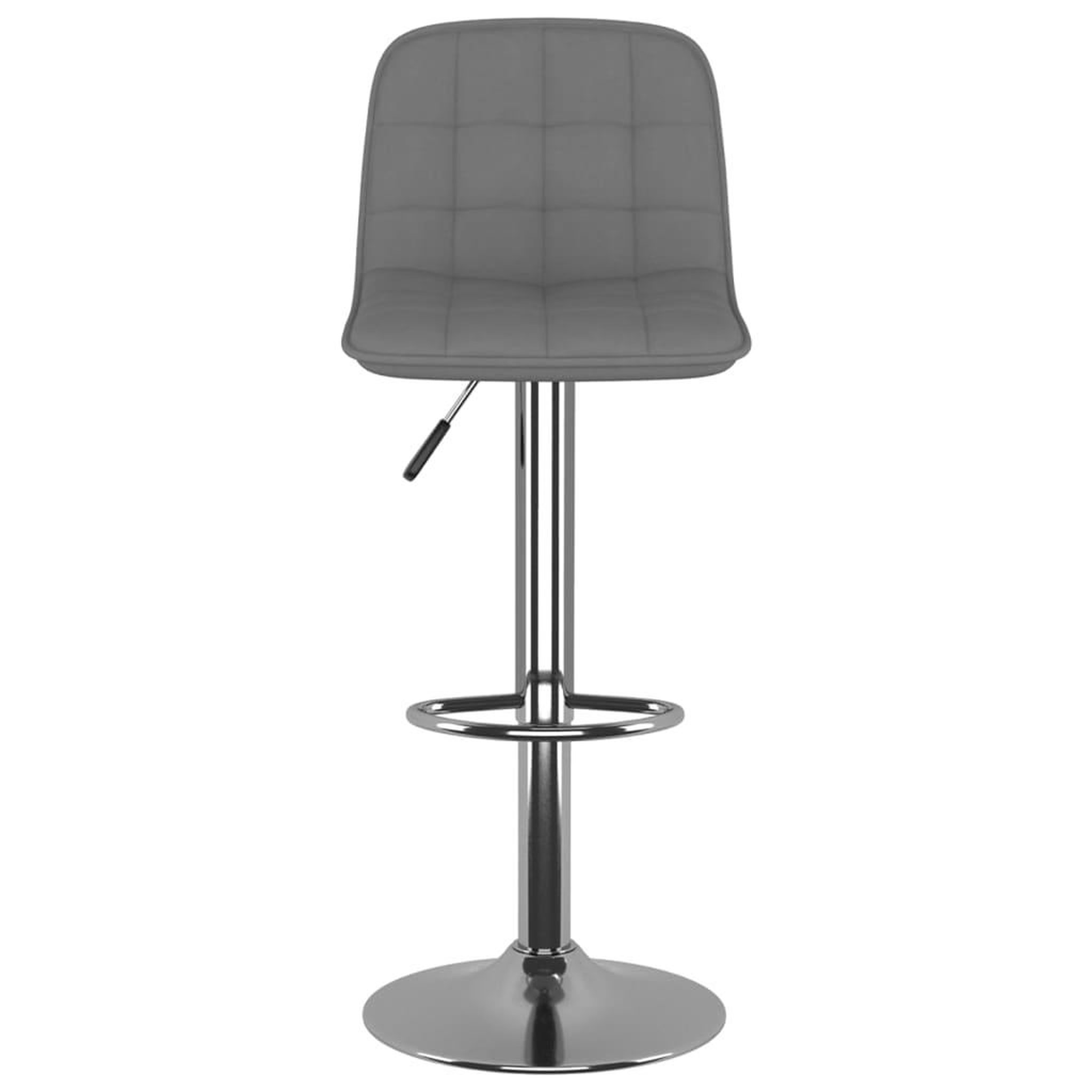 Voir la diapositive 4 : VIDAXL Tabourets de bar lot de 2 gris clair tissu