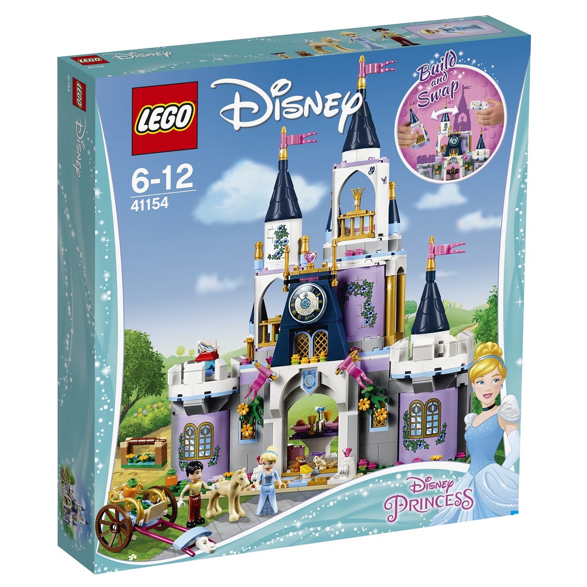 Voir la diapositive 1 : LEGO Disney Princess 41154 - Le palais des rêves de Cendrillon