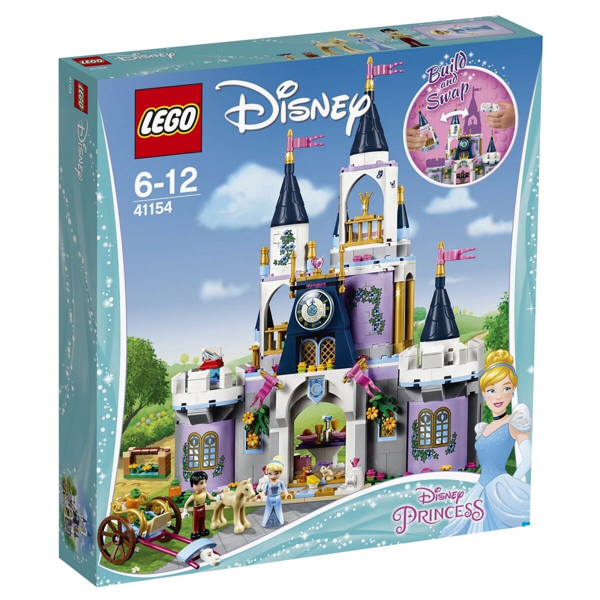 LEGO Disney Princess 41154 - Le palais des rêves de Cendrillon pas cher 