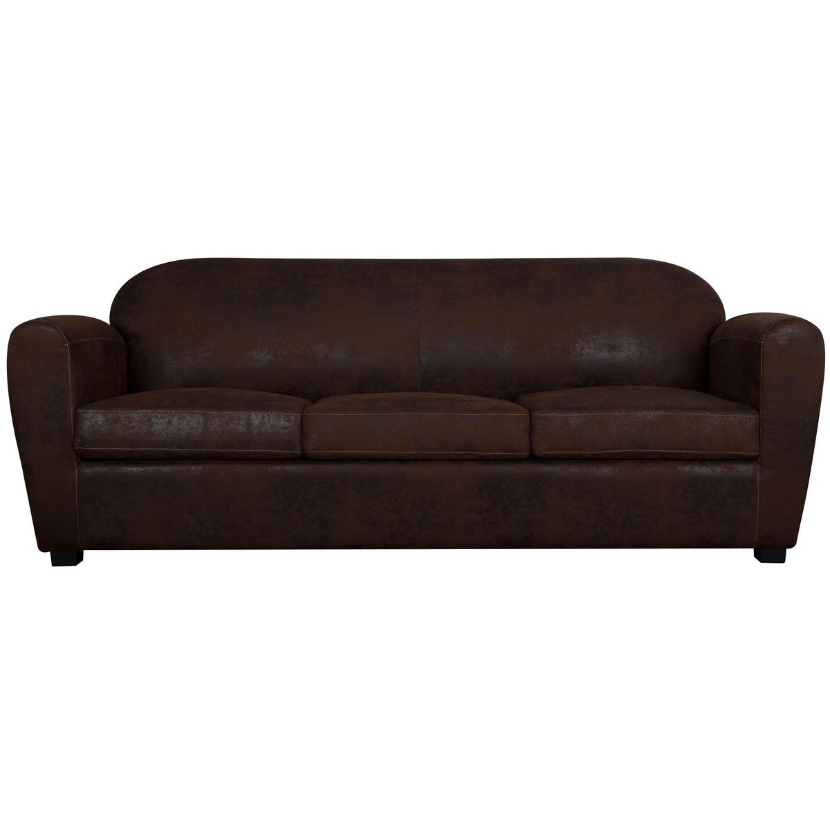 Canapé club 4 places RONAN tissu vintage