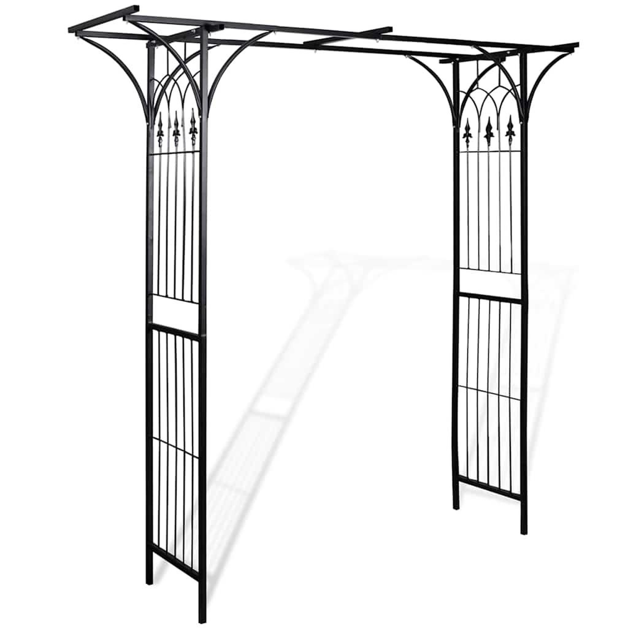 Voir la diapositive 2 : VIDAXL Arche de jardin 200x52x204 cm