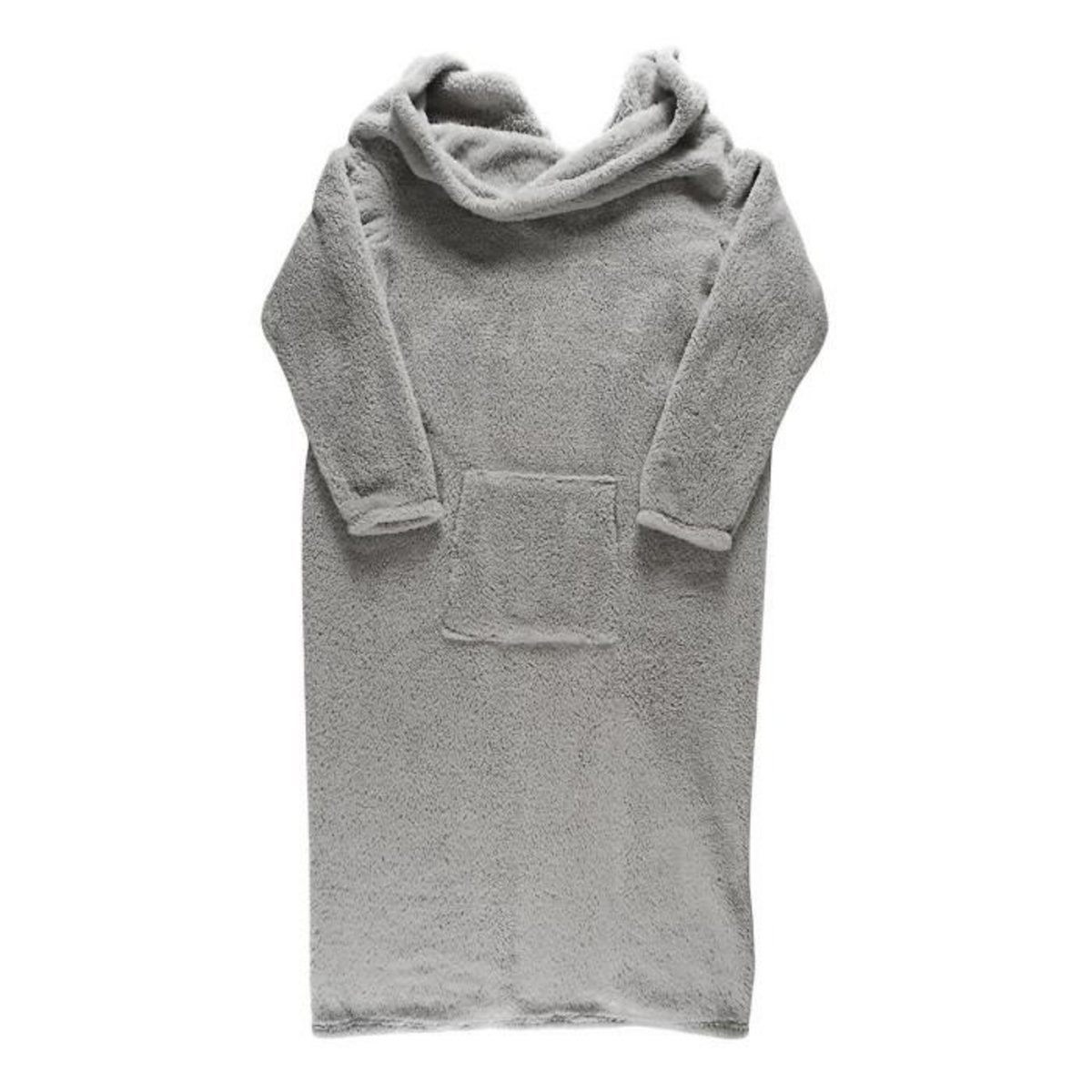 Paris Prix Plaid à Manches Longues  Ultradoux  140x175cm Gris Clair