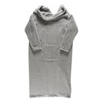 Paris Prix Plaid à Manches Longues  Ultradoux  140x175cm Gris Clair