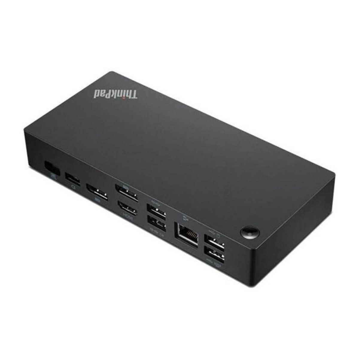 Lenovo Station d'accueil - LENOVO - 40AY0090EU - Avec Fil USB 3.2 Gen 1 (3.1 Gen 1) Type-C - Noir