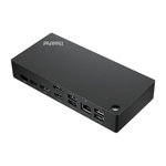 Lenovo Station d'accueil - LENOVO - 40AY0090EU - Avec Fil USB 3.2 Gen 1 (3.1 Gen 1) Type-C - Noir