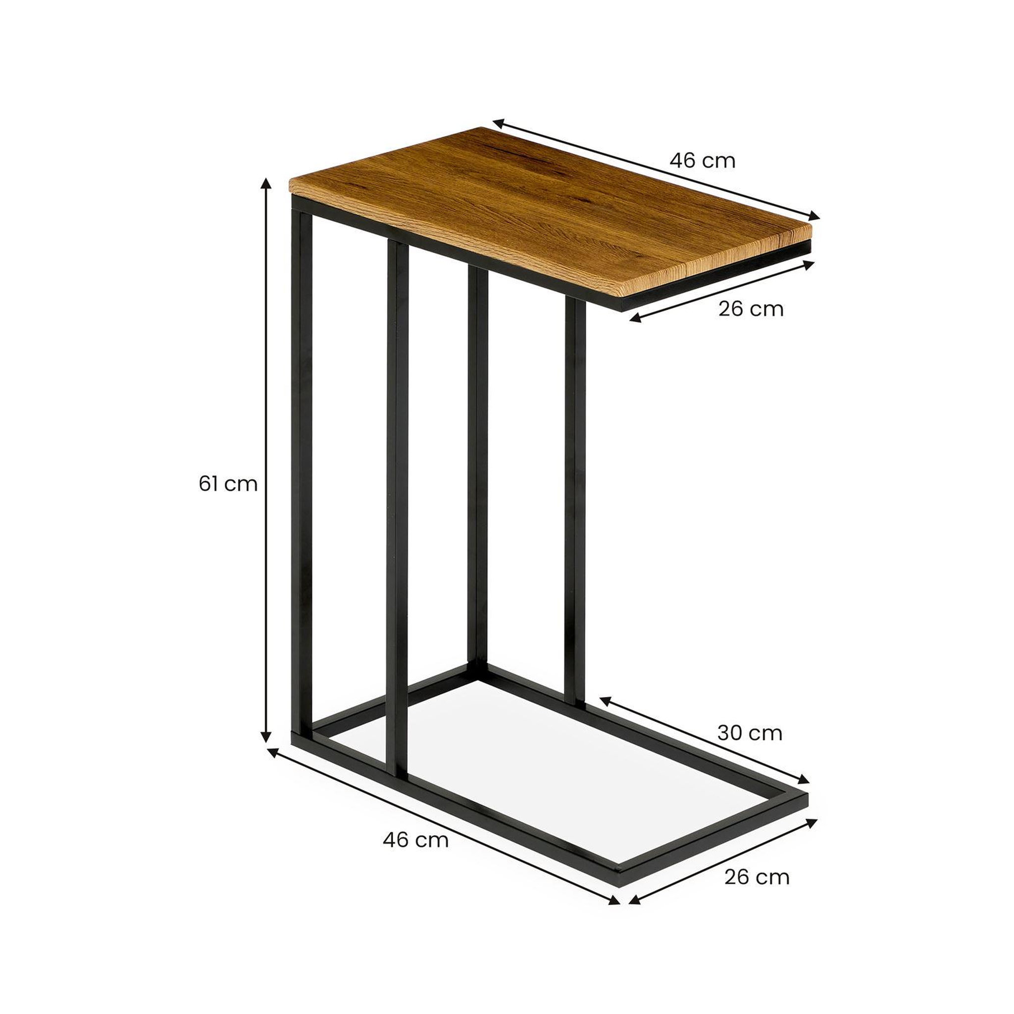 Voir la diapositive 5 : IDIMEX Table d'appoint rectangulaire DEBORA