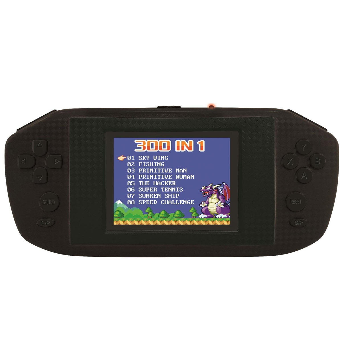 Lexibook Console portable Compact Power Cyber Arcade - écran 2.8'' 300 jeux