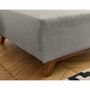 Voir la diapositive 3 : BEST MOBILIER Cristal - pouf modulable - 95 cm - en velours côtelé