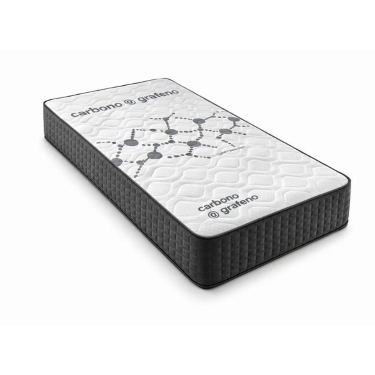 DAGOSTINO HOME Matelas Mousse 90x190 SERENITY - Ferme - Réversible - Côté Été/hiver - H30 Cm