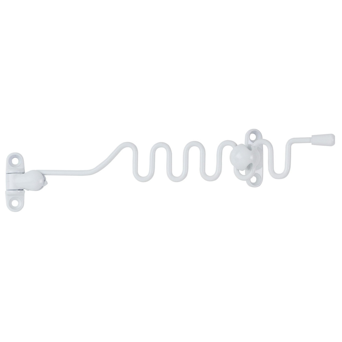 CENTRALE BRICO Entrebâilleur de fenêtre acier blanc, SOCONA Sairpentin