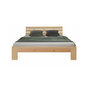 Voir la diapositive 3 : HomeStyle4U Lit double en bois futon 160x200 bois naturel