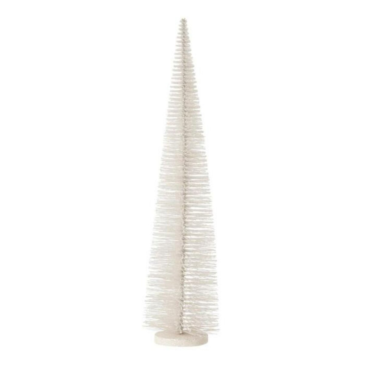 Paris Prix Sapin de Noël Déco Pailleté  Josh  61cm Blanc