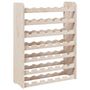 Voir la diapositive 2 : VIDAXL Casier à vin 67,5x25x87 cm Bois de pin massif