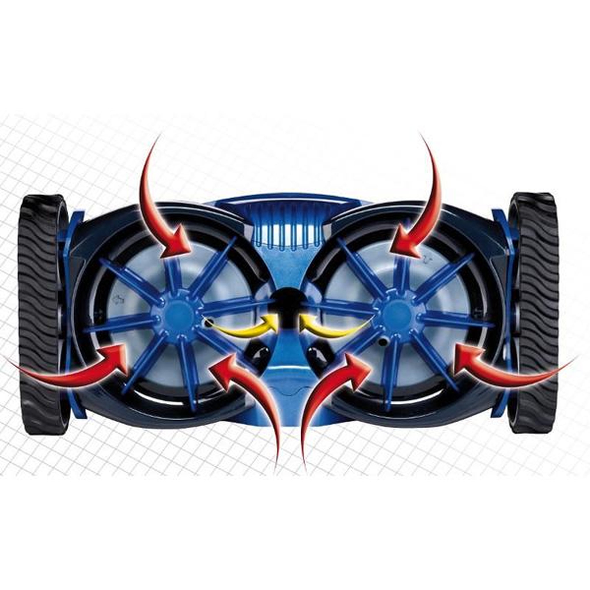 Voir la diapositive 4 : Zodiac Robot hydraulique de nettoyage de piscine - mx8