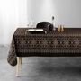 Voir la diapositive 3 : Paris Prix Nappe Imprimée  Sherine  150x240cm Noir