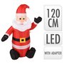  Ambiance Pere Noël gonflable a LED 120 cm