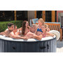 Voir la diapositive 4 : Intex Spa gonflable rond - 4/6 places - Diam 2,16m x 71 cm PURE SPA BLUE NAVY