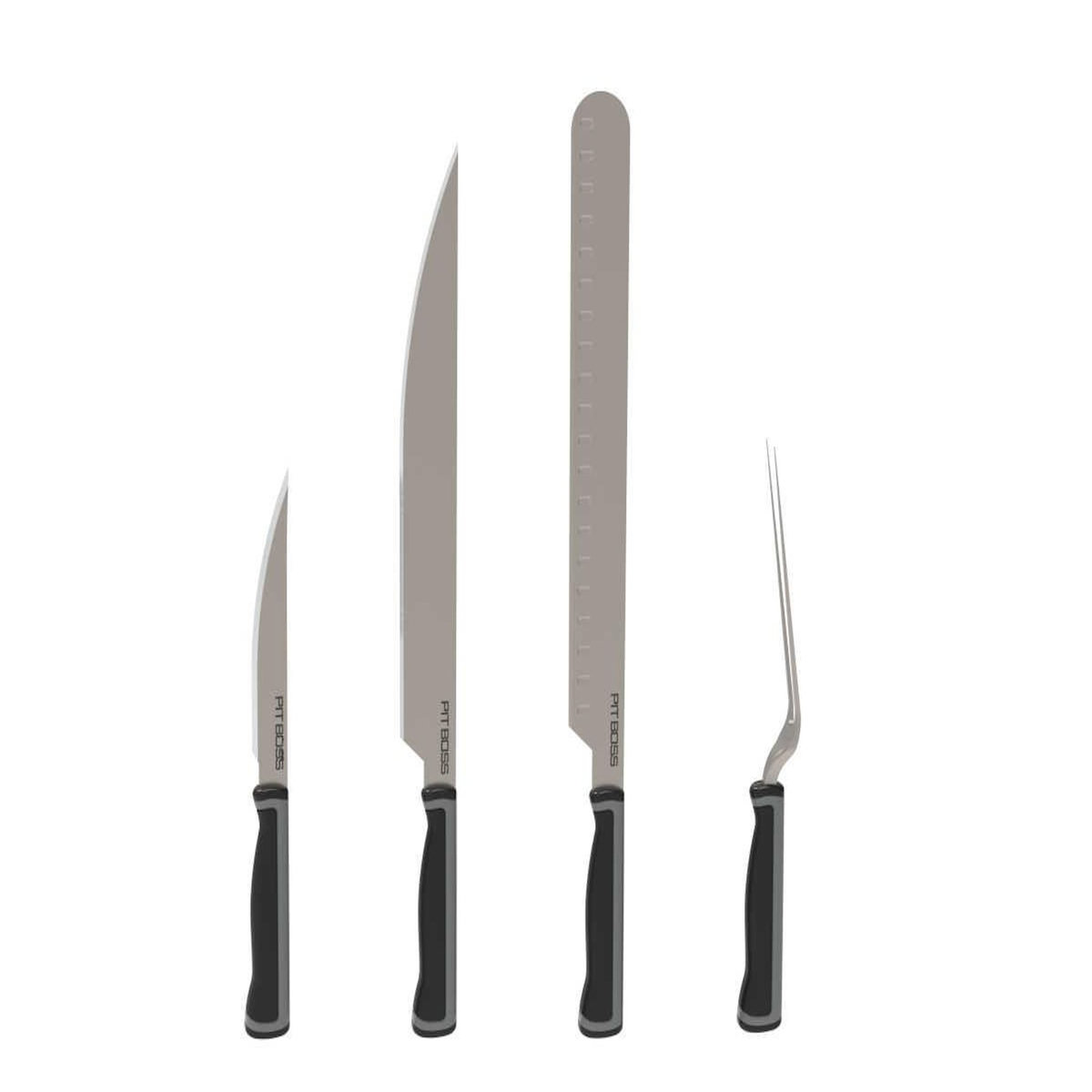 PITBOSS Set de 4 couteaux - Pit Boss