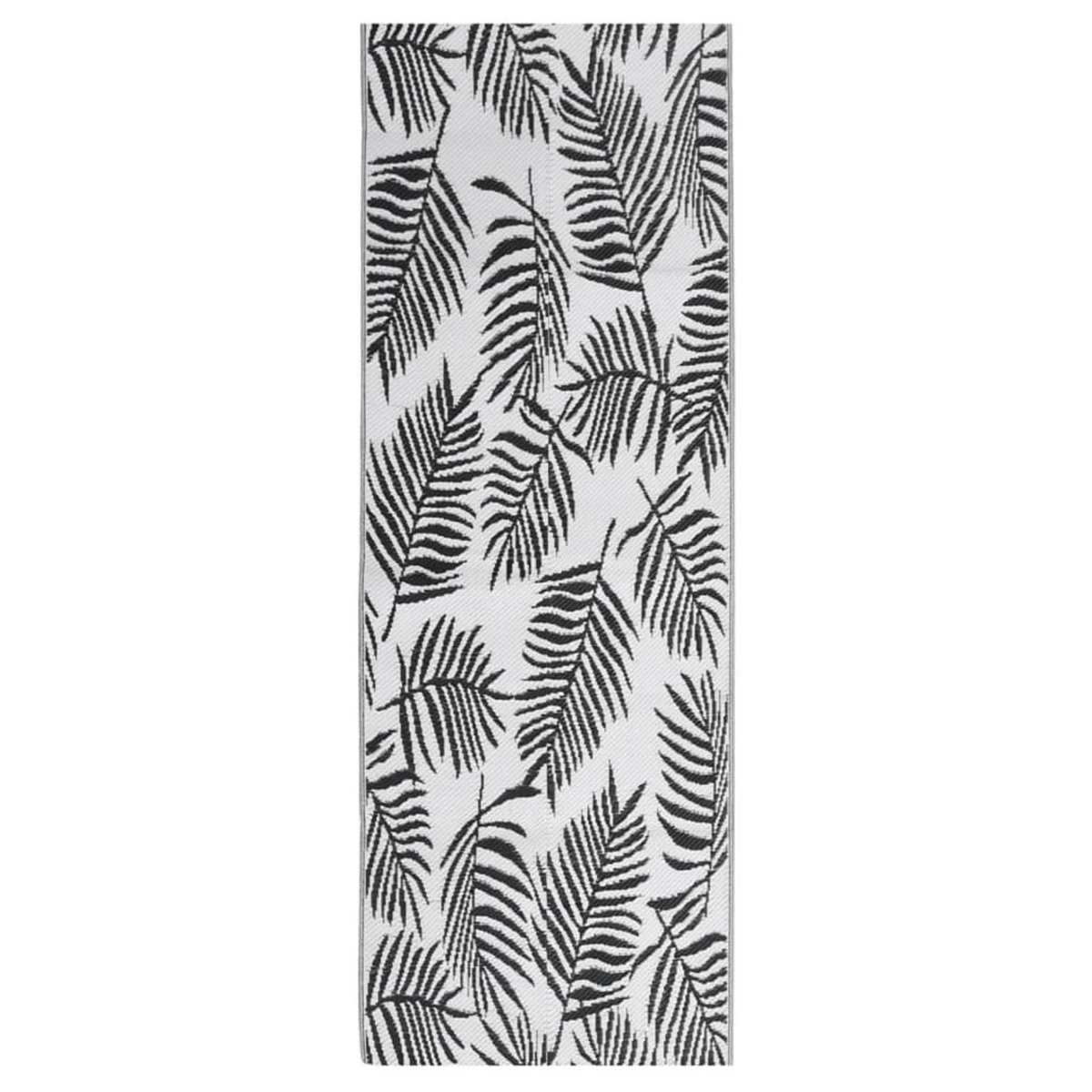 VIDAXL Tapis d'exterieur Noir 80x250 cm PP