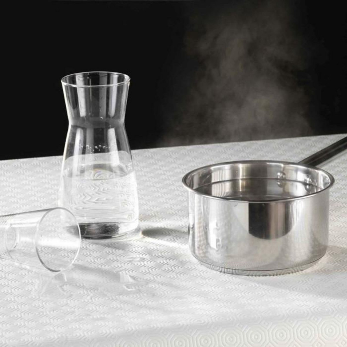 Paris Prix Sous Nappe Protège Table  Bulgo  140x220cm Blanc