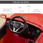 Voir la diapositive 6 : HOMCOM Voiture véhicule électrique enfant 6 V 3 Km/h max. télécommande effets sonores + lumineux Mercedes GLA AMG rouge