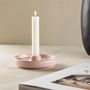 Voir la diapositive 2 : Paris Prix Bougeoir Design en Céramique  Bette  13cm Rose Clair