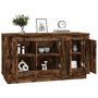 Voir la diapositive 4 : VIDAXL Buffet chêne fumé 102x35x55 cm bois d ingénierie
