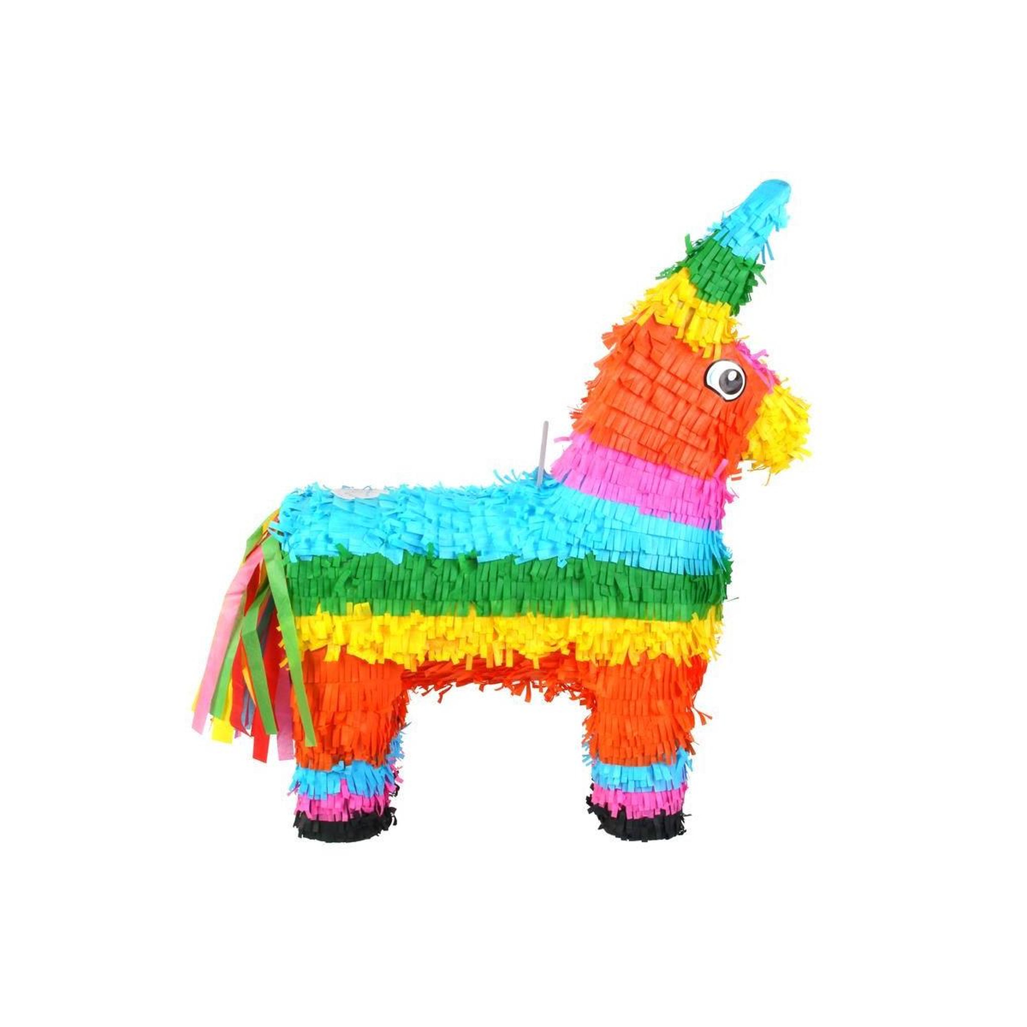Voir la diapositive 2 : PARTY TIME Pinata d'Anniversaire  Lama  55cm Multicolore