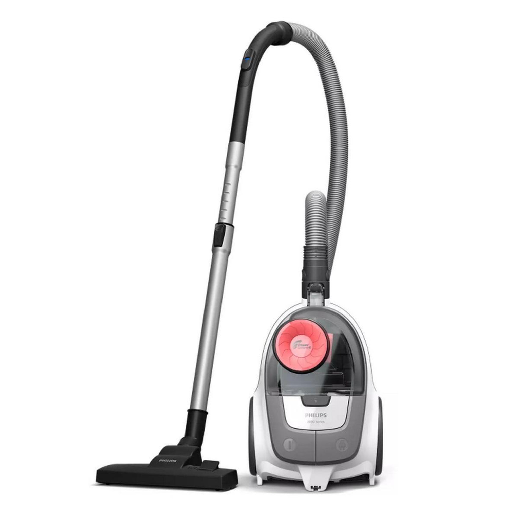 Voir la diapositive 5 : Philips Aspirateur sans sac 77db blanc arctique/pêche - XB2142-09
