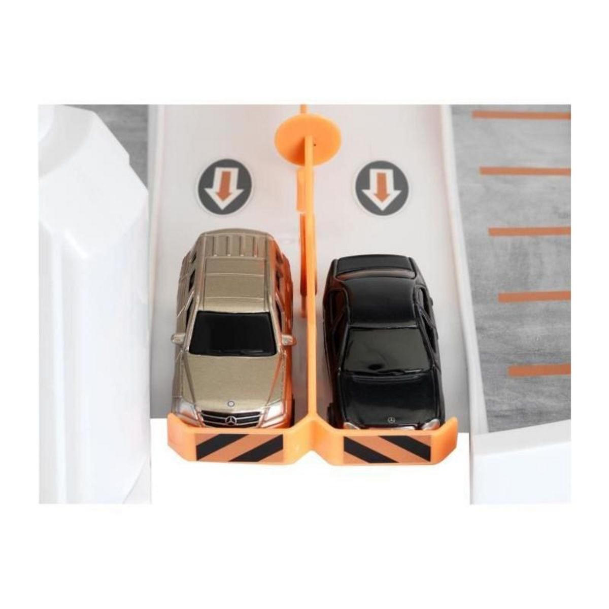 Klein Garage Mercedes-Benz 5 niveaux - KLEIN - Avec deux petites voitures - Des 3 ans