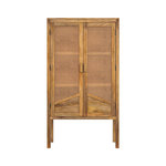 Rendez vous déco Armoire en cannage et bois 2 portes-Tiki