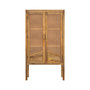 Voir la diapositive 1 : Rendez vous déco Armoire en cannage et bois 2 portes-Tiki