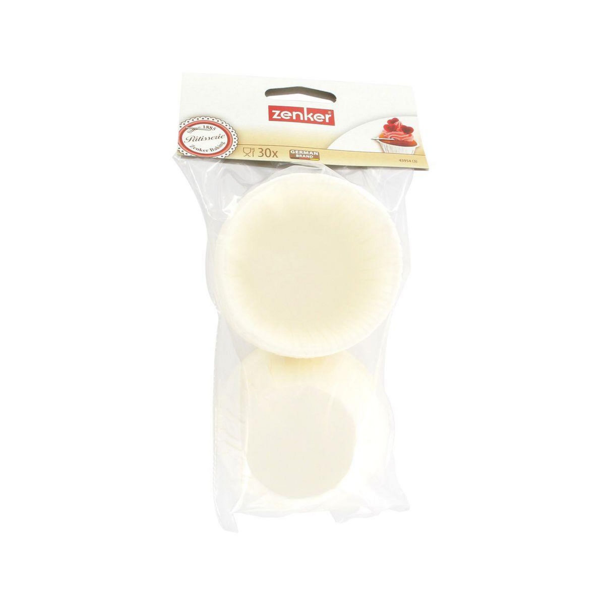 ZENKER Lot de 30 moules à muffins en papier 5 cm Zenker Smart Pastry