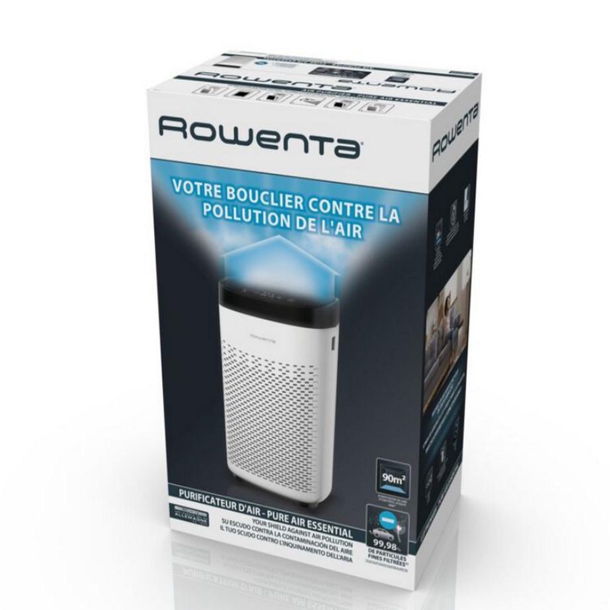 Voir la diapositive 5 : ROWENTA Purificateur d'air 90m² - pu2530f0