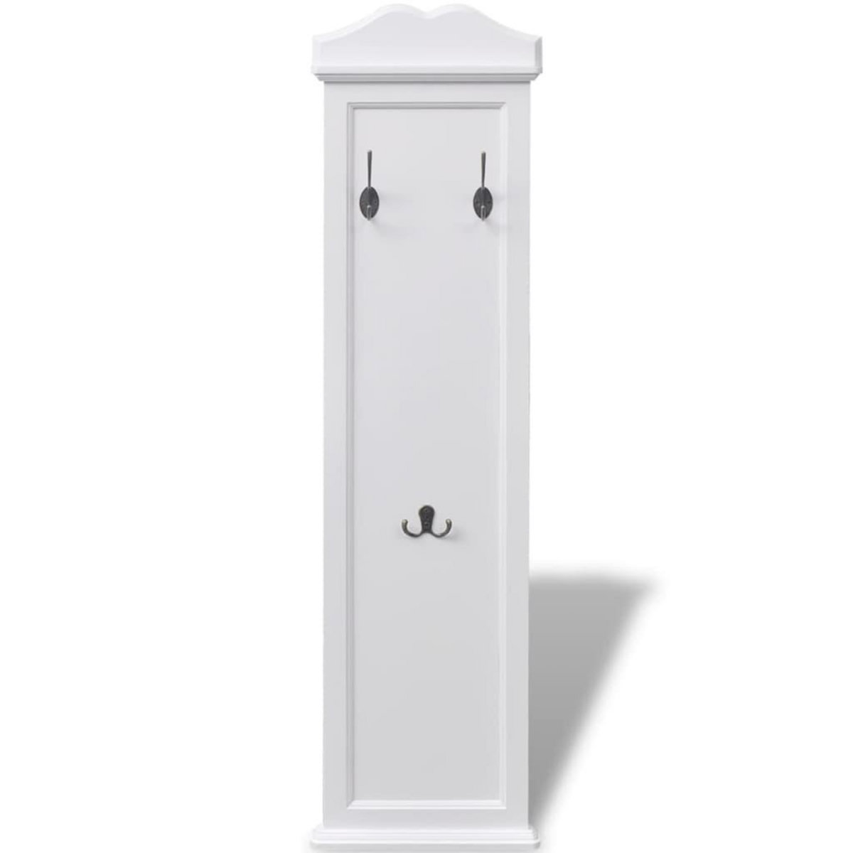 VIDAXL Portemanteaux 2 pcs Blanc