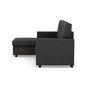 Voir la diapositive 5 : BEST MOBILIER Meiya - canapé d'angle réversible 4 places convertible avec coffre en tissu