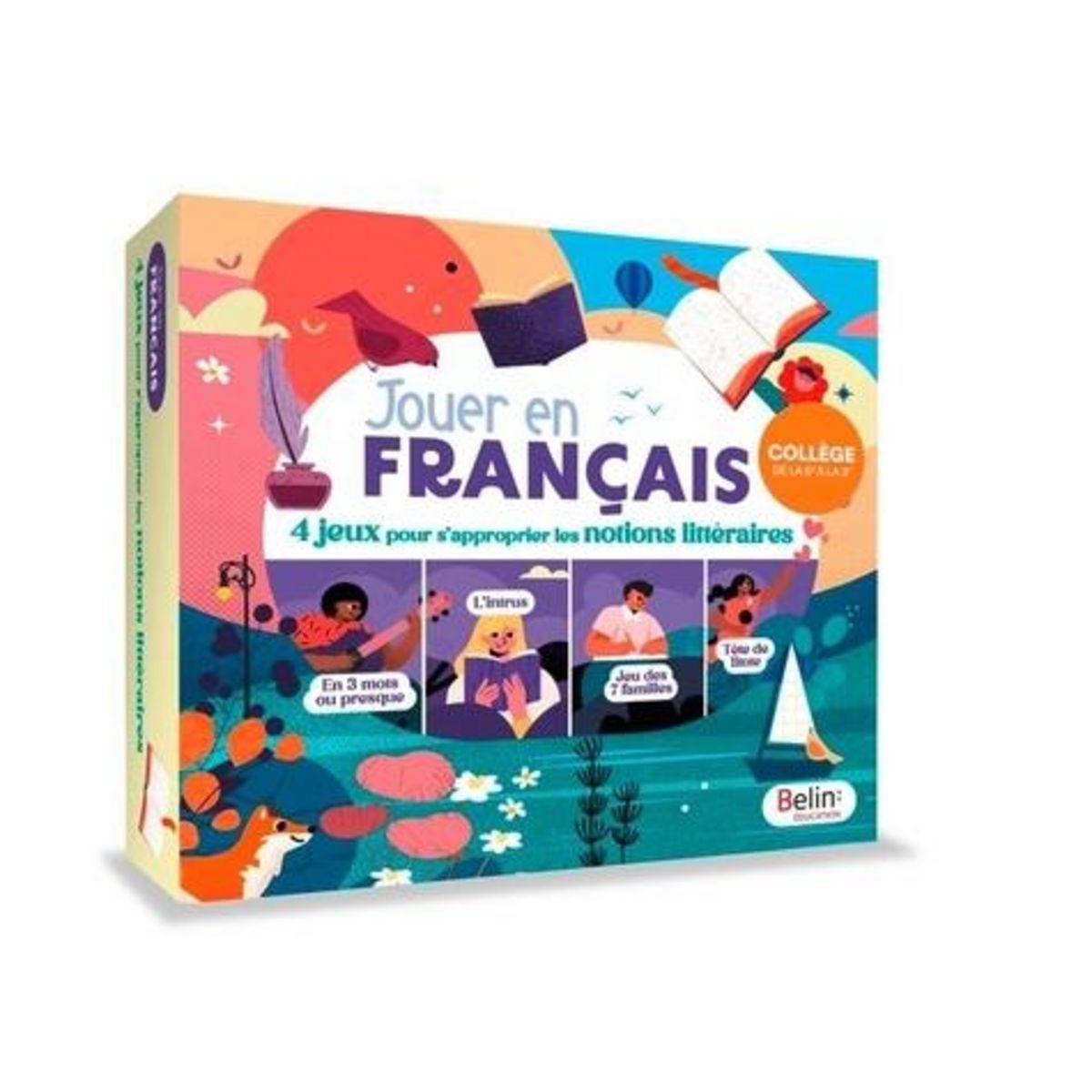 JOUER EN FRANCAIS. 4 JEUX POUR S'APPROPRIER LES NOTIONS LITTERAIRES, Retrouvey Céline