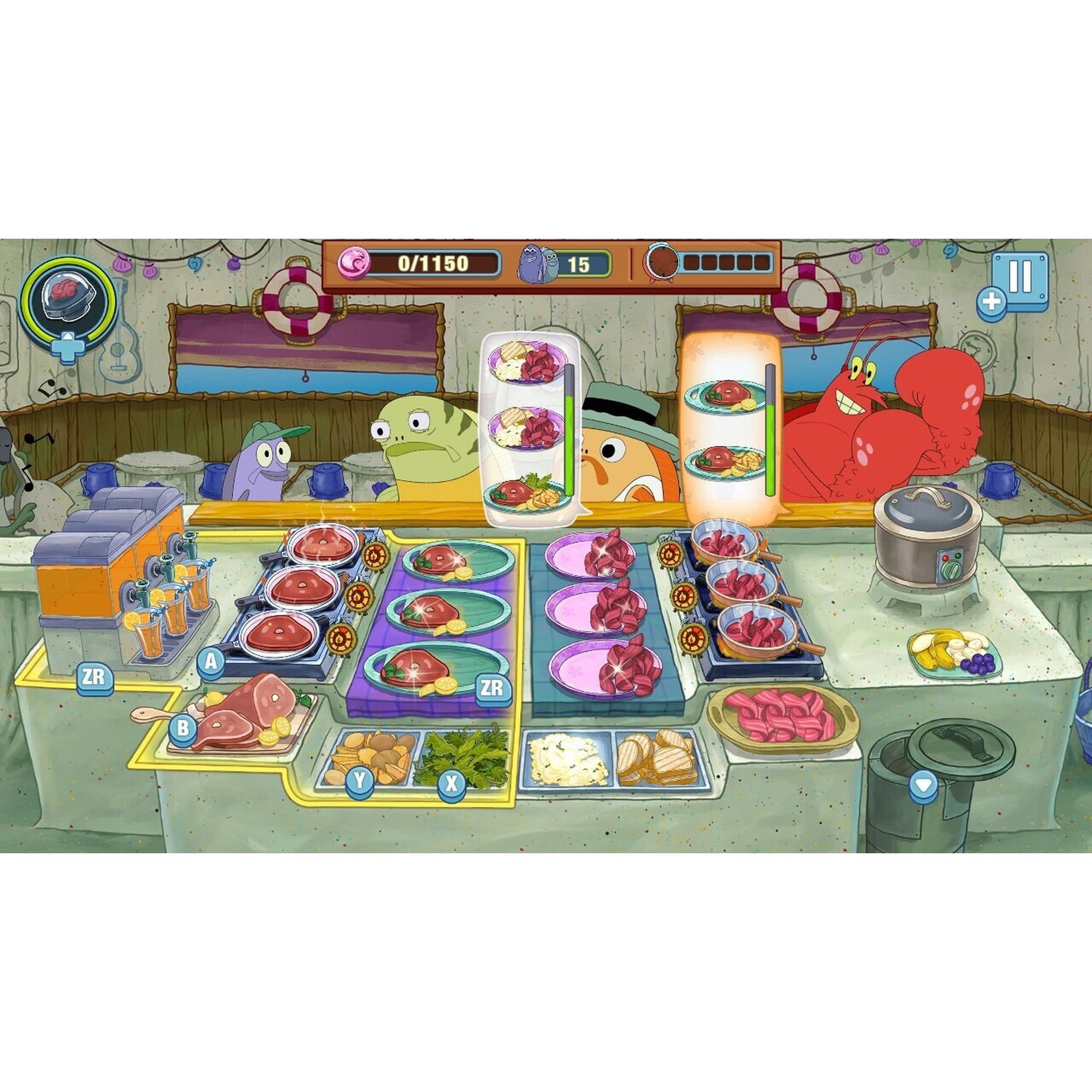 Voir la diapositive 3 : Bob l'éponge : Cuisine en Folie Nintendo Switch