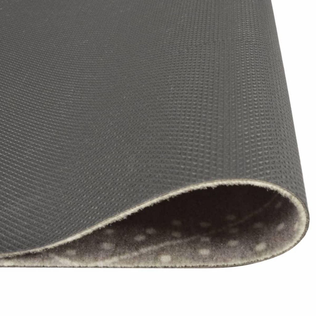 VIDAXL Tapis de cuisine lavable impression losange 60x180 cm velours