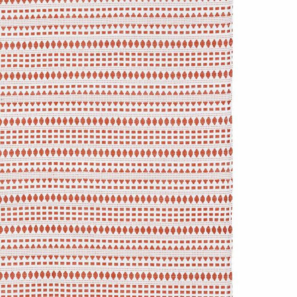 ATMOSPHERA Rideau à Œillets Jacquard  Micah  130x260cm Terracotta