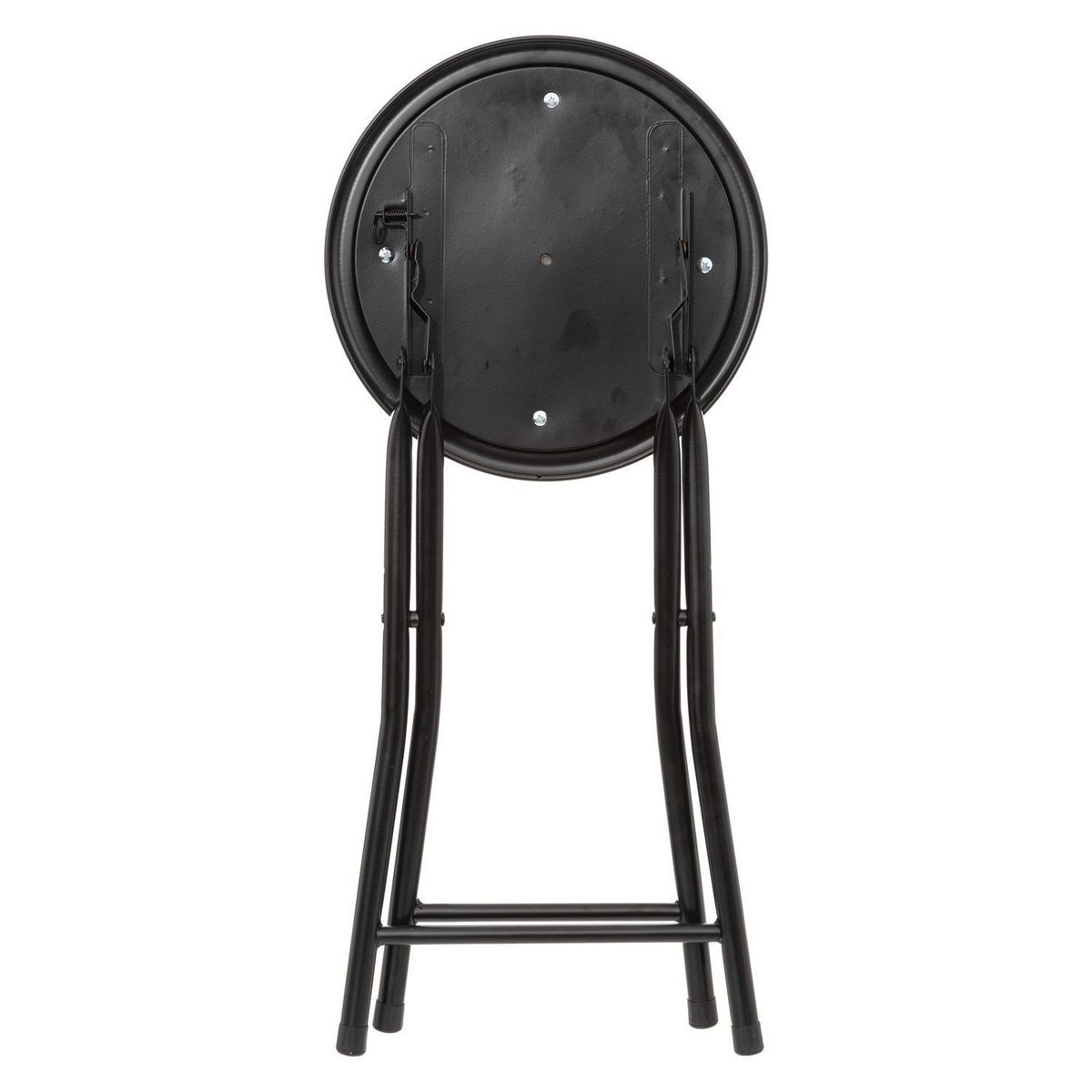 TOILINUX Lot de 6 Tabourets pliants avec effet velours