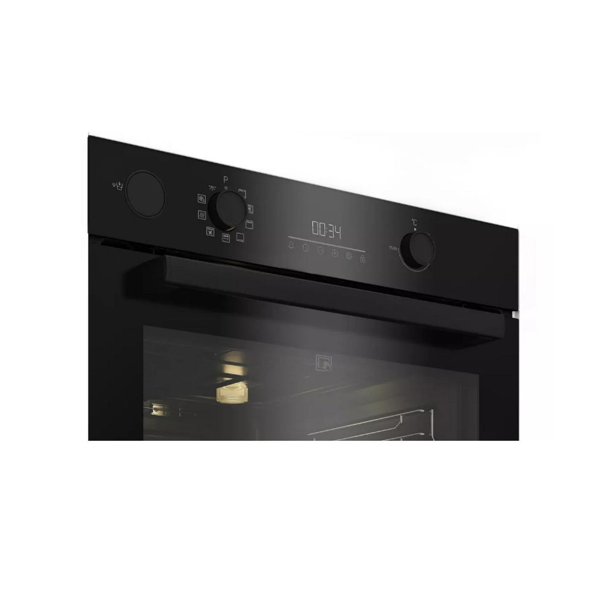 Voir la diapositive 6 : Beko Four intégrable multifonction 72l 60cm pyrolyse noir - bbis17301bmp