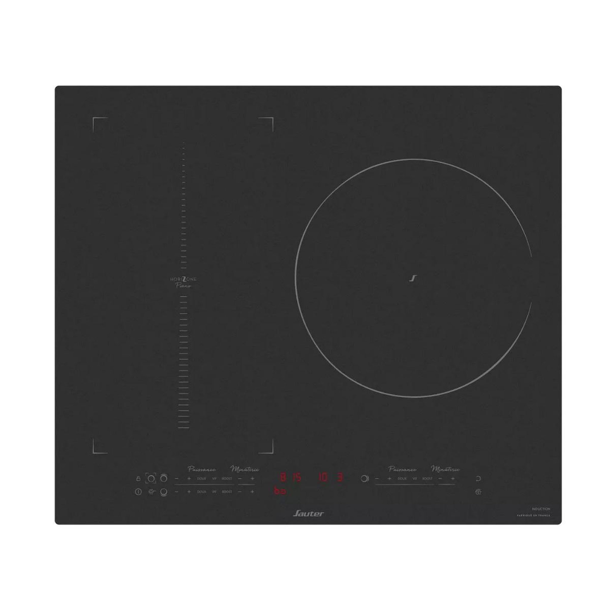 Sauter Table de cuisson induction 60cm 3 feux 7400w - SPI5331M