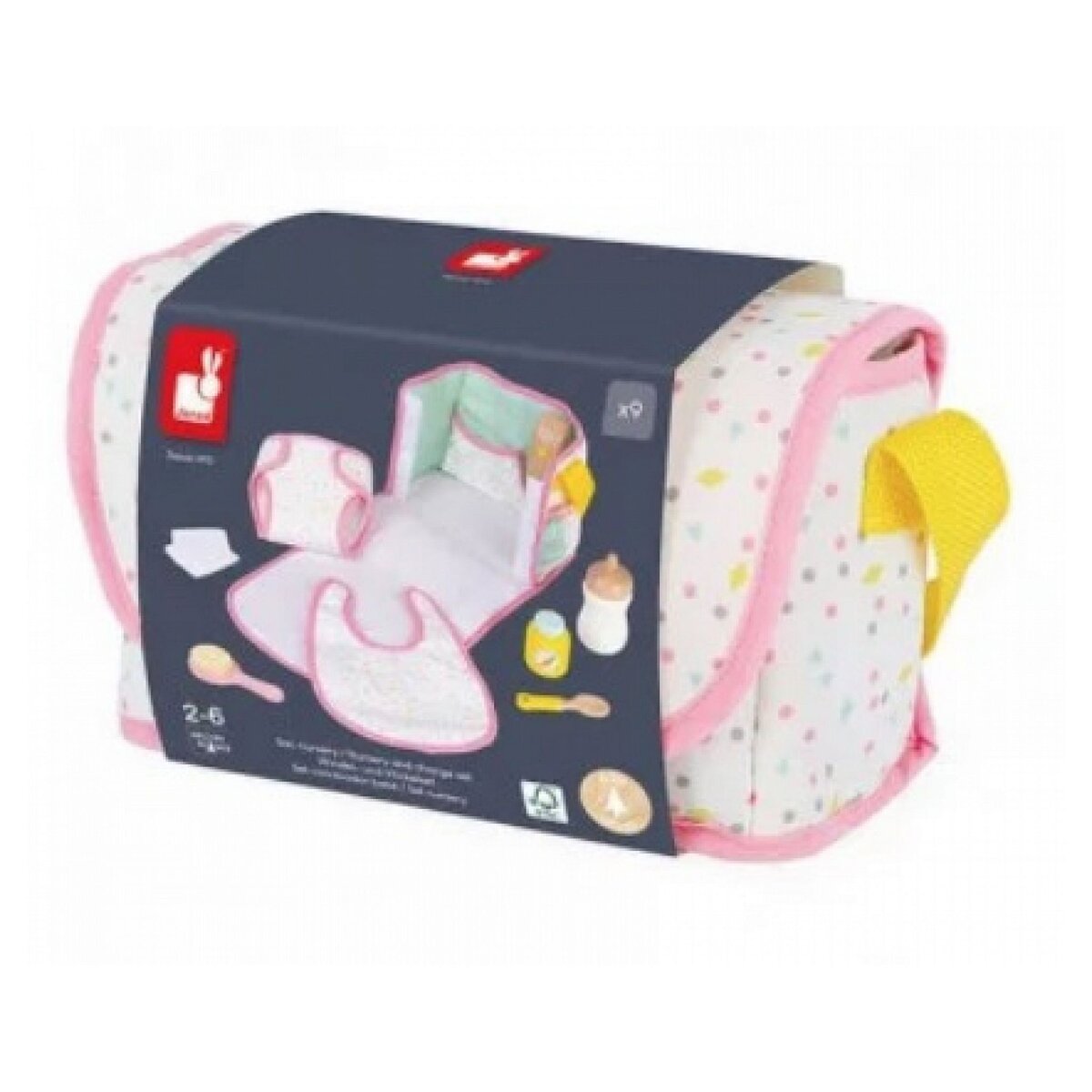 Sac nursery sac a langer pour poupon JURATOYS-JANOD Pas Cher 