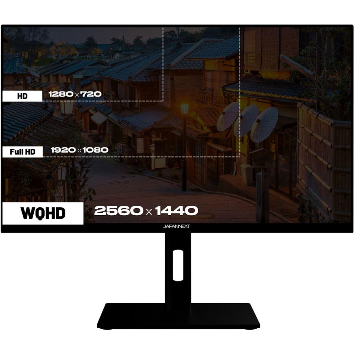 JAPANNEXT Ecran PC Gamer JN-IPS27G300Q-H 27  WQHD 300Hz IPS HDR10 AMD FreeSync