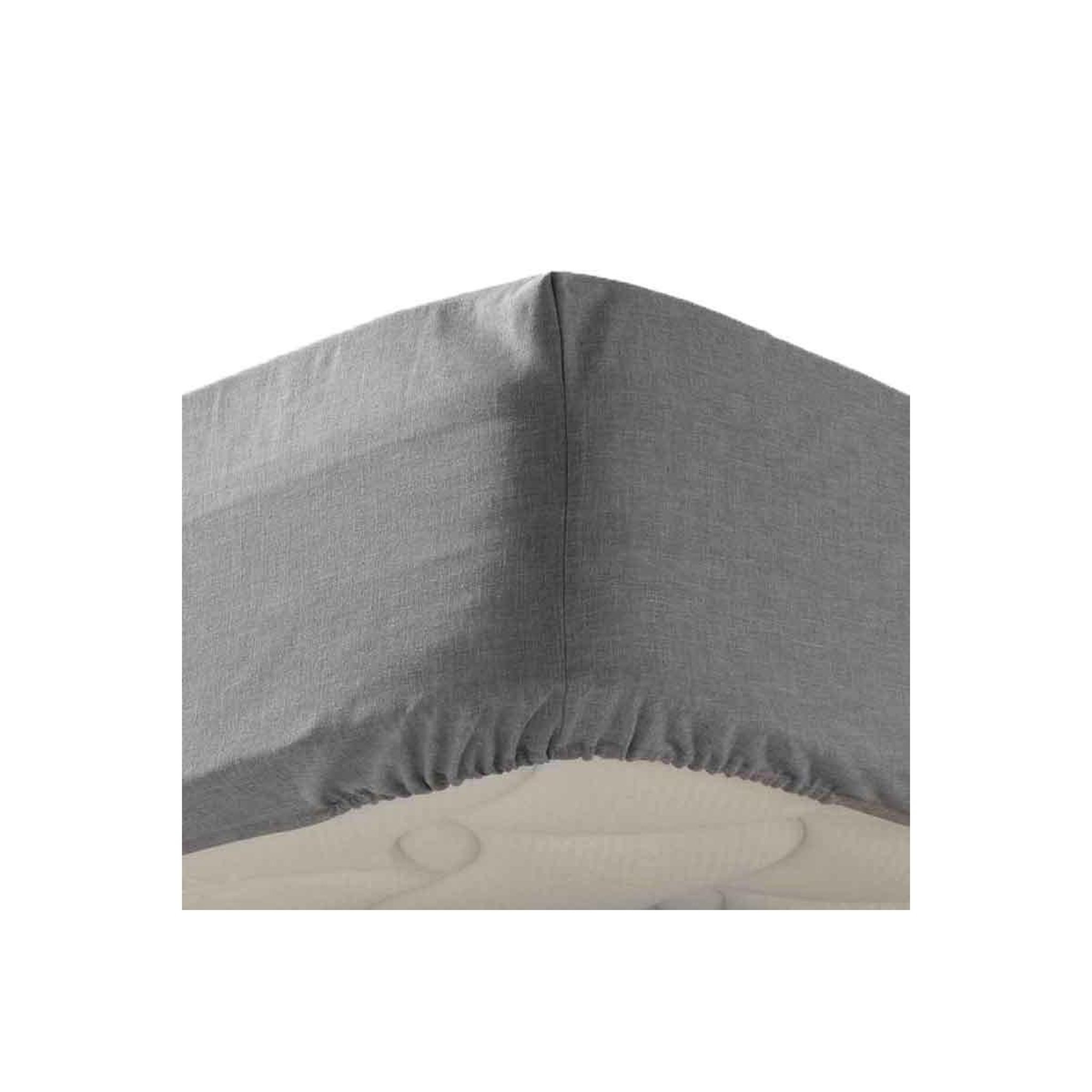 Douceur d'Intérieur Drap housse  actually  140x190cm gris
