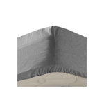 Paris Prix Drap Housse  Actually  140x190cm Gris