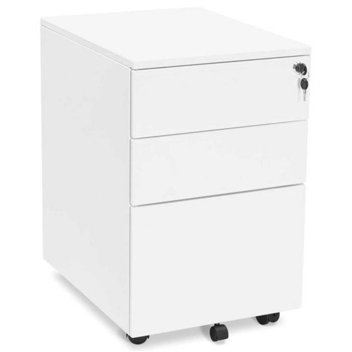 Paris Prix Caisson de Bureau  Jefferson  61cm Blanc