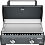 CAMPINGAZ Plancha gaz SIGMA 2 PRO 2 brûlreurs avec couvercle de cuisson à poser , 58x36 cm